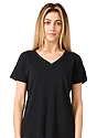 Weekend Boxy V-Neck BLACK Front