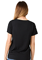 Weekend Boxy V-Neck BLACK Back