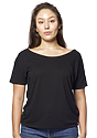 Weekend Boxy Tee BLACK Front