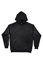 Unisex Deluxe Fleece Hooded Sweatshirt BLACK 1