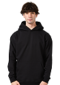 Unisex Deluxe Fleece Hooded Sweatshirt BLACK 1