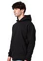 Unisex Deluxe Fleece Hooded Sweatshirt BLACK 2