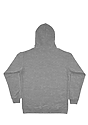 Unisex Deluxe Fleece Hooded Sweatshirt HEATHER GREY 2