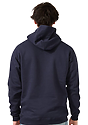Unisex Deluxe Fleece Hooded Sweatshirt NAVY 3