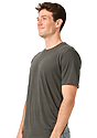 Unisex Viscose Hemp Organic Cotton Tee STORM Side