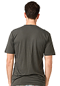 Unisex Viscose Hemp Organic Cotton Tee STORM Back