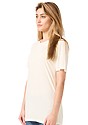 Unisex Viscose Bamboo Organic Cotton Tee CANVAS Front2
