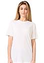 Unisex Viscose Bamboo Organic Cotton Tee FROST 2Back