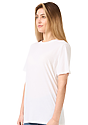 Unisex Viscose Bamboo Organic Cotton Tee FROST Front2