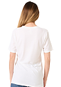 Unisex Viscose Bamboo Organic Cotton Tee FROST Back2