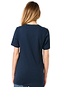 Unisex Viscose Bamboo Organic Cotton Tee MIDNIGHT Back2