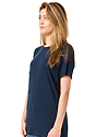 Unisex Viscose Bamboo Organic Cotton Tee MIDNIGHT 2Back