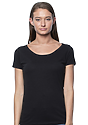 Women's Viscose Bamboo Organic Cotton Scoop Neck ECLIPSE Front