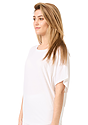 Women's Viscose Bamboo Organic Cotton Poncho  Side