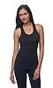 Viscose Bamboo Organic Combed Spandex Racer Tank ECLIPSE Front2
