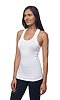Viscose Bamboo Organic Combed Spandex Racer Tank FROST Side