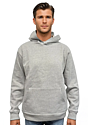 Unisex Magnum Heavyweight Fleece Hoody HEATHER GREY 1