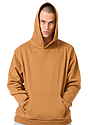 Unisex Magnum Heavyweight Fleece Hoody WORKWEAR BROWN 1