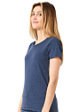 Women's Organic RPET Short Sleeve Tee  Side