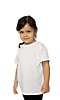 Toddler Organic RPET Short Sleeve Tee HEATHER SNOW Front