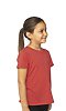 Toddler Organic RPET Short Sleeve Tee HEATHER TOMATO Front