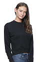 Womens Organic RPET French Terry Crew  Side