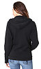 Unisex Organic RPET French Terry Zip Hoodie SHADOW Back2