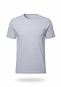Basic Supply Co. Unisex Short Sleeve 4.4 Jersey Tee HEATHER GREY 1