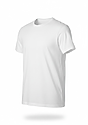 Basic Supply Co. Unisex Short Sleeve 4.4 Jersey Tee PFD WHITE 2