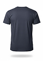 Basic Supply Co. Unisex Short Sleeve 4.4 oz Blend Jersey Tee HEATHER NAVY 3