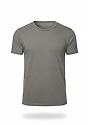 Basic Supply Co. Unisex Short Sleeve 4.4 oz Blend Jersey Tee HEATHER LIGHT GREY 1