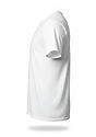 Basic Supply Co. Unisex Short Sleeve 6 oz Jersey Tee PFD WHITE 2