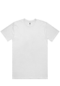Basic Supply Co. Unisex Short Sleeve 6 oz Jersey Tee WHITE 1