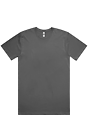 Basic Supply Co. Unisex Short Sleeve 6.0 Jersey Tee ASPHALT 1